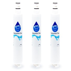 3-Pack Replacement for Whirlpool G2IXEFMWB02 Refrigerator Water Filter - Compatible with Whirlpool 4396701 Fridge Water Filter Cartridge