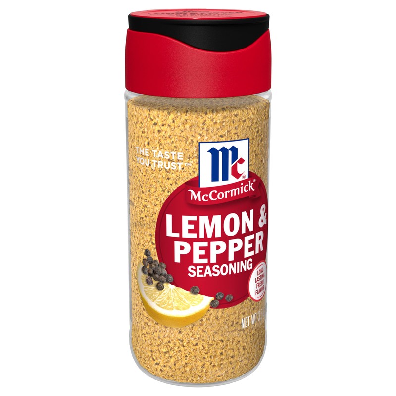 McCormick Lemon & Pepper Seasoning, 3.5 oz (Pack of 6)