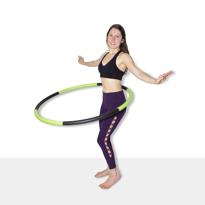 The Spinsterz Body Hoops Weighted Hula Hoop for Exercise and