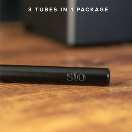 STO - The Tubes - 4.5 Inch Long - Metal Air Tight Tube Container, Water Proof Tube Storage, Compact and Lightweight for Travel (3 Pack)