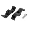 X AUTOHAUX 4pcs Black AN10 19mm Car Hose Separator Clamp