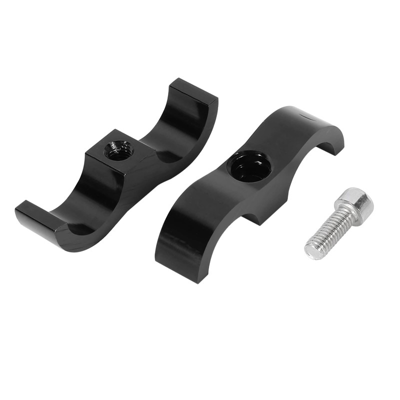 X AUTOHAUX 4pcs Black AN10 19mm Car Hose Separator Clamp