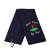 Dad Golf Towel Embroidered Golf Towel Gift Golf Father Gift