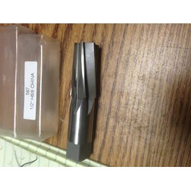 1/2 NPT HIGH Speed Steel Spiral Flute Taper Pipe Reamer