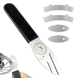 Jognee Bicycle Brake Disc Adjuster, Disc Brake Adjustment, Straightening Tool Brake, Stainless Disc Brake Straightening Tool, Alignment Tool for Bicycle Plates, Brake Disc Tool for Flattening