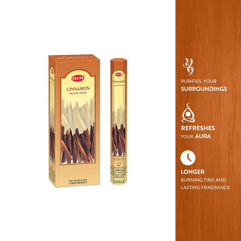 HEM Cinnamon Incense Sticks Cinnamon Incense Sticks