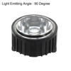 PATIKIL 20mm 90 Degree LED Lens with Stand Holder 20