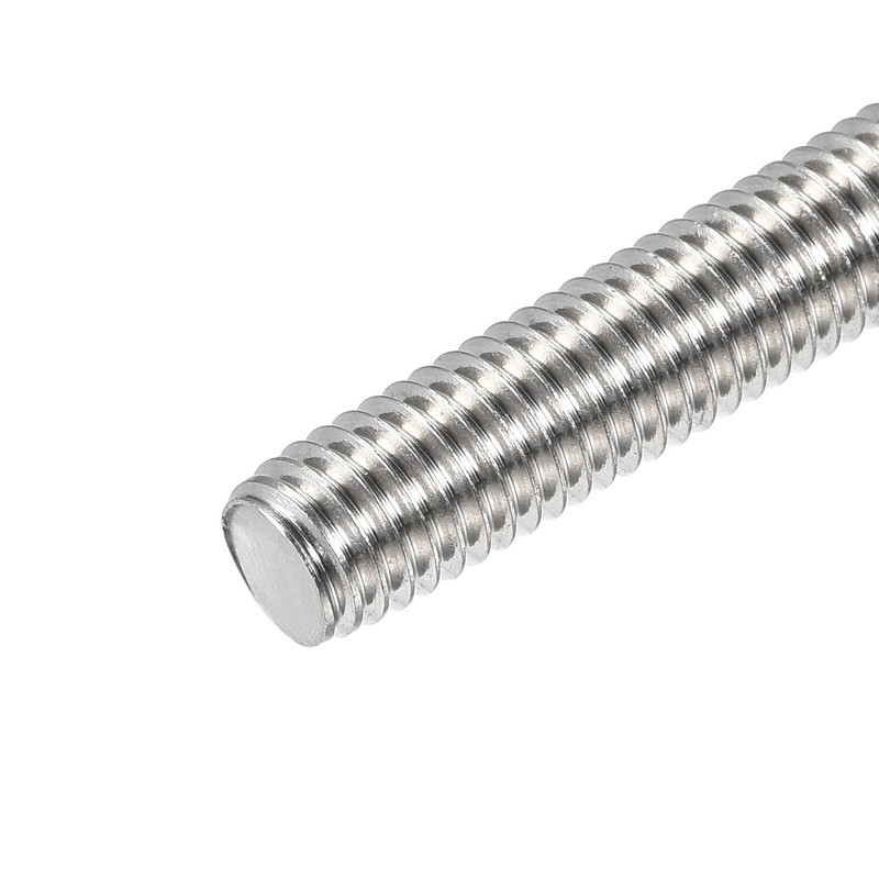 sourcing map 5Pcs M8 x 30mm Fully Threaded Rod 304