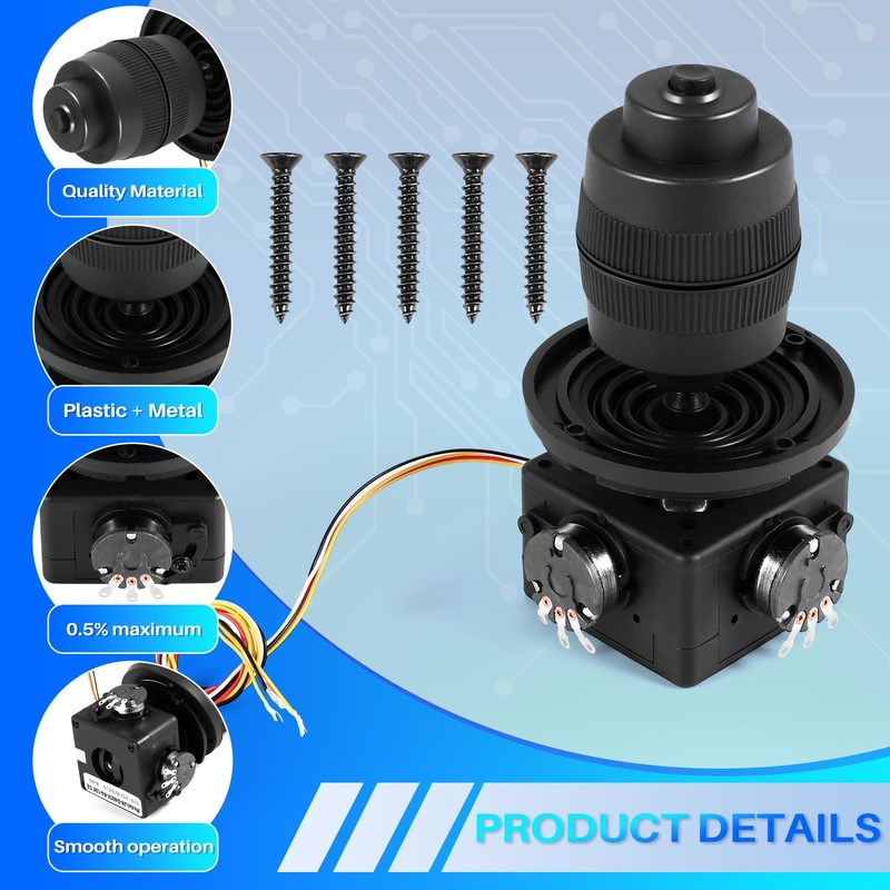 Fayrimi 4-Axis Joystick Potentiometer Button Control for -D400X-R4 10K 4D
