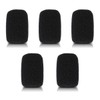 kwmobile Microphone Windscreen Compatible with Various Microphones - 5 x