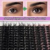 MIKIWI DIY Eyelash Extension Kit Volume Fluffy Lash Clusters Kit