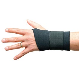 Condor Single Strap Wrist Support, Neoprene Material, Black, S Black Neoprene 1AGG8-1 Each