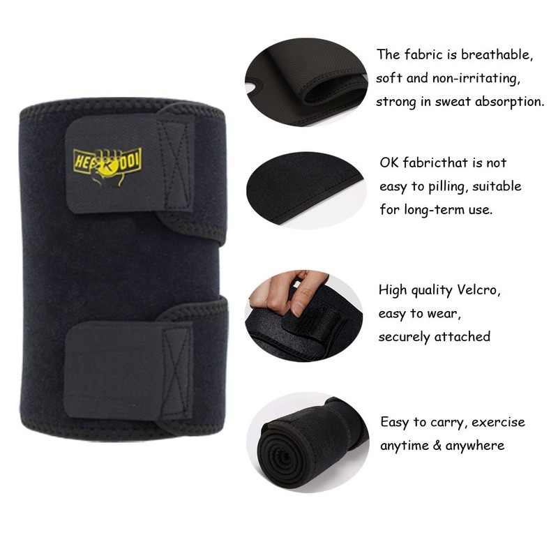 Heekooi Hamstring Compression Sleeve, Thigh Brace, Compression Support Hamstring Quad