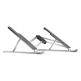 XP-Pen Soporte para Tableta de Dibujo para Escritorio, Soporte Portátil Plateado para Tableta Gráfica y Pantalla Táctil, Elevador de Computadora de Al