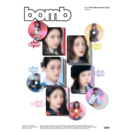 ILLIT 3rd Mini Album [bomb] GLLIT Version + [Extra Photocard] 'little monster' (5 SET)