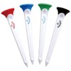 Callaway 070021500083 Golf Tee Plastic Tee Party 83mm 4 Pack