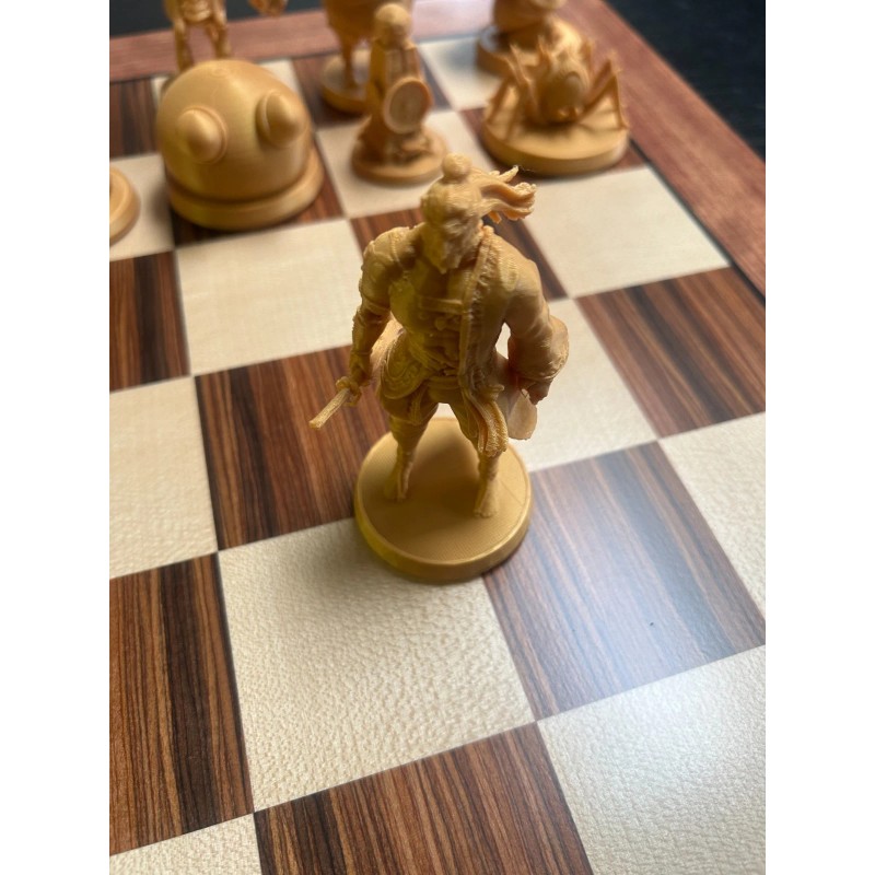 Zelda Chess Set 3D Print - Link vs Ganondorf