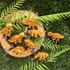 Nordic Ware Dinosaur Cakelet, 3 Cups, Toffee