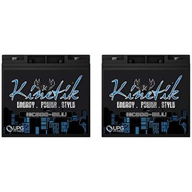 Kinetik New HC600-BLU 600W 12Volt BLU Series AGM Power Cell CAR Battery - 2 Pack