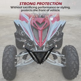 SAUTVS Front Bumper Guards for Yamaha Raptor 700 700R, Front Profile Bumper Guard Protector for Yamaha Raptor YFM 700 / 700R 2006-2023 Accessories