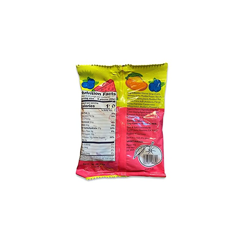 Fruity Gummy Candies (2 packs)