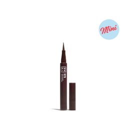 3INA MAKEUP - The Color Pen Eyeliner 575 (Mini) - Brown Liquid Eyeliner 14h Longwear - Travel Size Matte Liner Sensitive Eyes