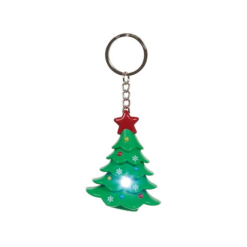 LED and Sound Christmas Keyring | Single | Mini Gift