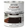 Rust-Oleum 372011 Transformations Basics Cabinet & Trim Paint, Quart, Espresso