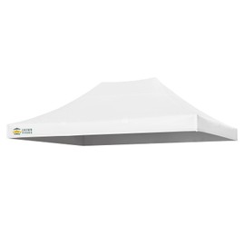 CROWN SHADES 10x15 Canopy Replacement Top - Only Compatible with Crown Shades M150B Series, Canopy Top Cover, White (Top Only)