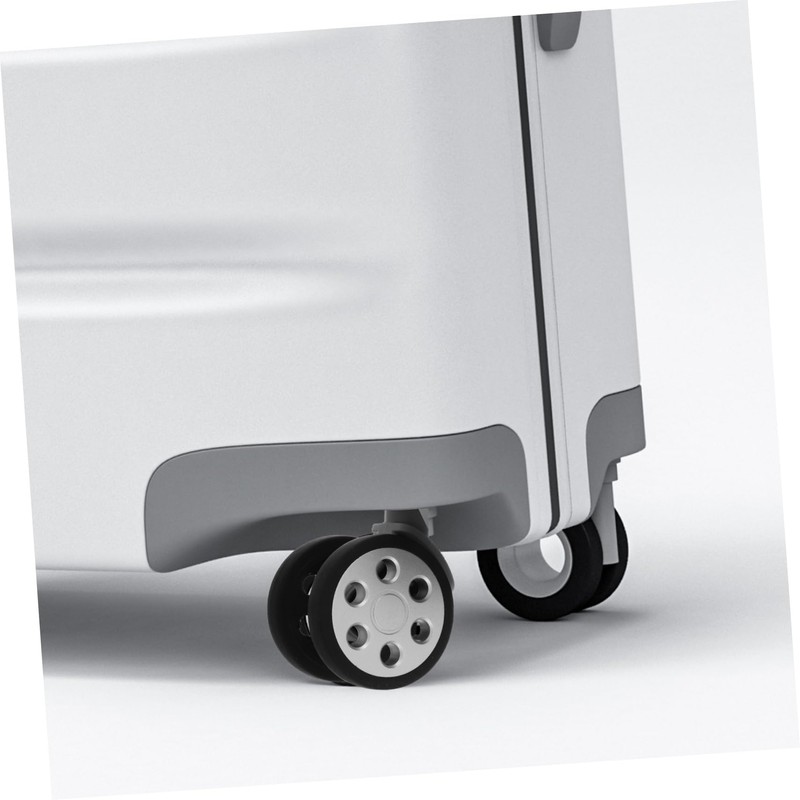 WHAMVOX 2 Pairs Silent Swivel Luggage Wheels, Universal Fit, 360-Degree