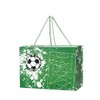 Ranfashiong 13" Large Soccer Gift Bag with Tissue Paper for