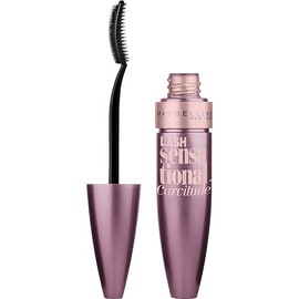 Maybelline New York Lash Sensational Curvitude Washable Mascara, Blackest Black, 0.33 fl. oz.