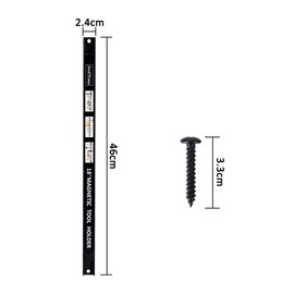 swiftrans Magnetic Tool Holder 18 Inch 8 Pack Heavy Duty Magnet Tool Bar Strip Rack Wall Mount