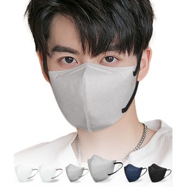 [男女兼用大きめマスク]立体 マスク 大きめ バイカラー 不織布 30枚入 3d立体構造 hellozebraマスク 使い捨て おしゃれ 耳が痛くならない 男女兼用 ウイルス飛沫対策 通気快適