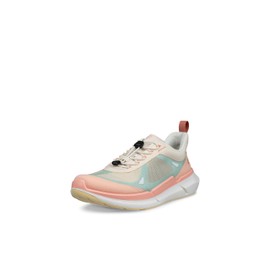 ECCO Women's Biom 2.2 Breathru Cross Trainer, Dusty Peach/Limestone/Aquatic, 7-7. 5