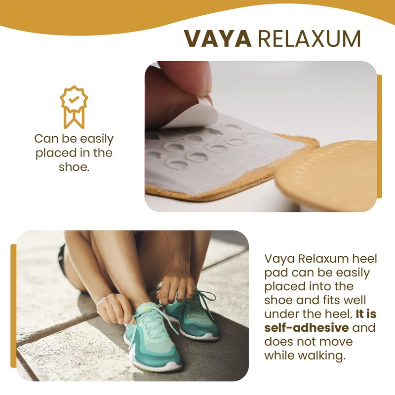 Vaya Relaxum Orthopaedic Heel Pads Heel Spur Inserts Heel Cushion