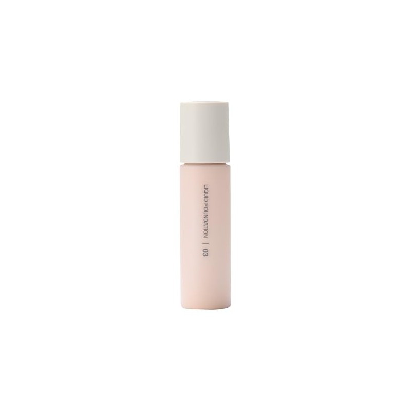 MUJI SPF40 PA++++ OAP43A4S UV Liquid Foundation, Light Natural, 1.0