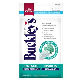 Buckley's Lozenges Extra Strength Menthol Outburst