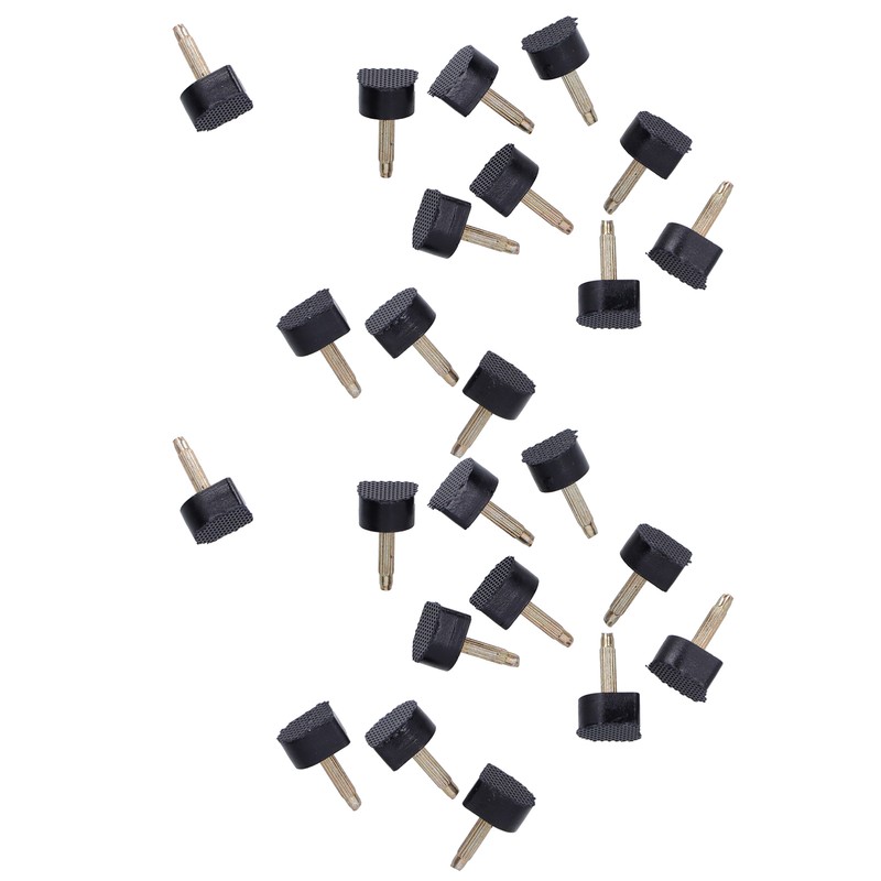 120Pcs High Heel Tip Caps TPU Polyurethane Iron Shoes Repairing