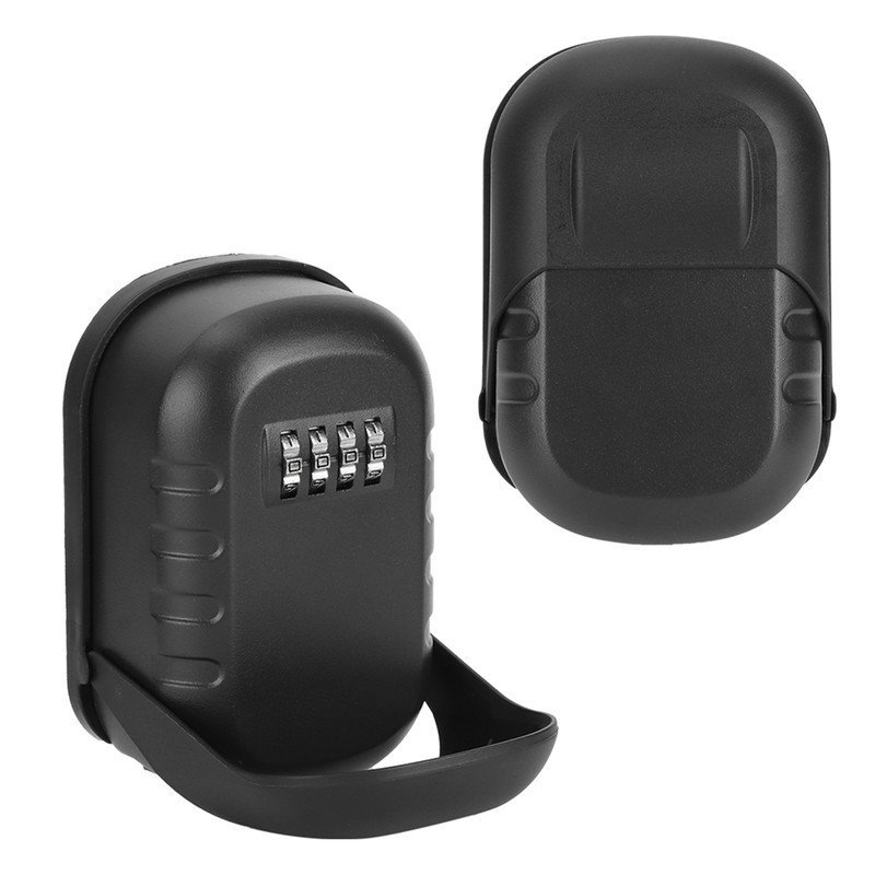 Professional Aluminum Alloy Key Lock Box Wall Mounted Outdoor Key