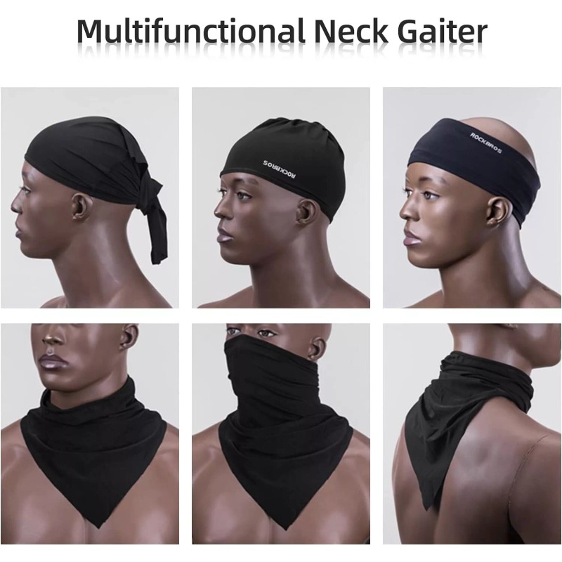 Unbranded Neck Gaiter-UPF 50+ Cool Lightweight Face Cover UV Protection