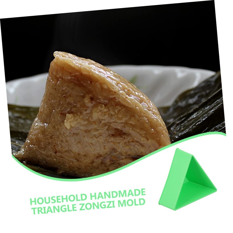 Mikinona 2pcs Triangle Rice Dumpling Molds Mold Rice-Pudding Making for