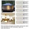 6pcs G9 LED Bulbs 7W Dimmable 360° Illumination Replacement Light