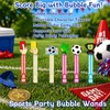 24 Pcs Soccer Bubble Wands, Soccer Party Favors & Goodie