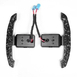 US Spot Inventory Magnetic Shift Paddle Toyota Supra Real Carbon Fiber Toyota Supra Shift Paddles Suit for Toyota SupraColor: replace-9pad