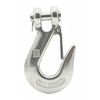 MAMDAFAON 1/2 Inch Safety Chain Hook with Latch,Heavy Duty Clevis