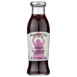 Mamma Chia Organic Blackberry Hibiscus Vitality Beverage, 10 Ounce -- 12 per case.