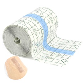 Tattoo Aftercare Waterproof Bandages for Swimming,Waterproof Tape for Skin,1 Roll 3.9 inch×10.9 Yard Wound Seal,Second Skin Tattoo Cover Up,Transparent Film Dressing,Clear Band Aids,Waterproof Patch