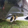 KEEPDSGN 2X Dual Exhaust Tip 2.5"Inlet For 2019-2025 Chevy SILVERADO