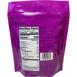 Trader Joe's Organic Dried & Pitted Deglet Noor Dates (Pack of 2)